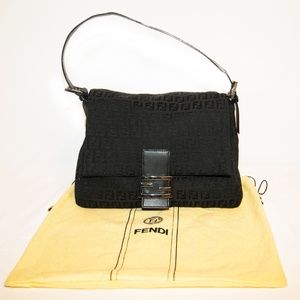 FENDI Zucchino Handbag w/ COA